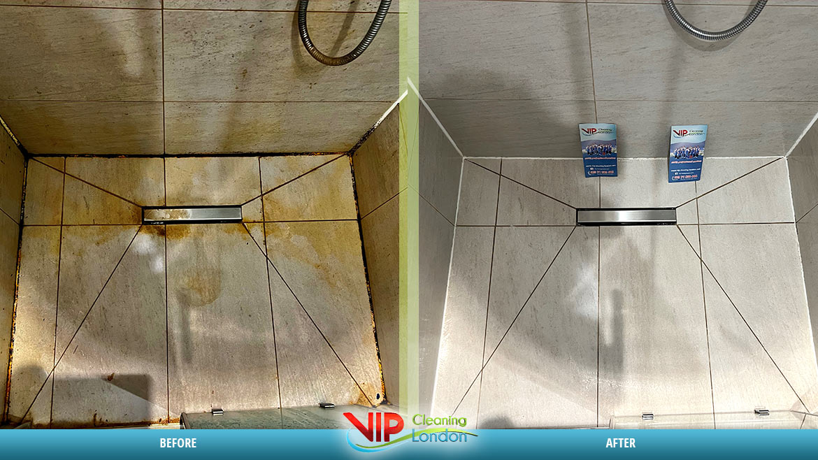 Deep Shower Room Cleaning Services Before / After